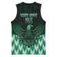 Custom Nigeria Football Basketball Jersey African Pattern - African Pride
