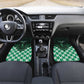 Custom Nigeria Football Car Mats African Pattern
