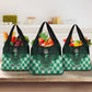 Custom Nigeria Football Grocery Bag African Pattern