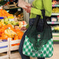 Custom Nigeria Football Grocery Bag African Pattern