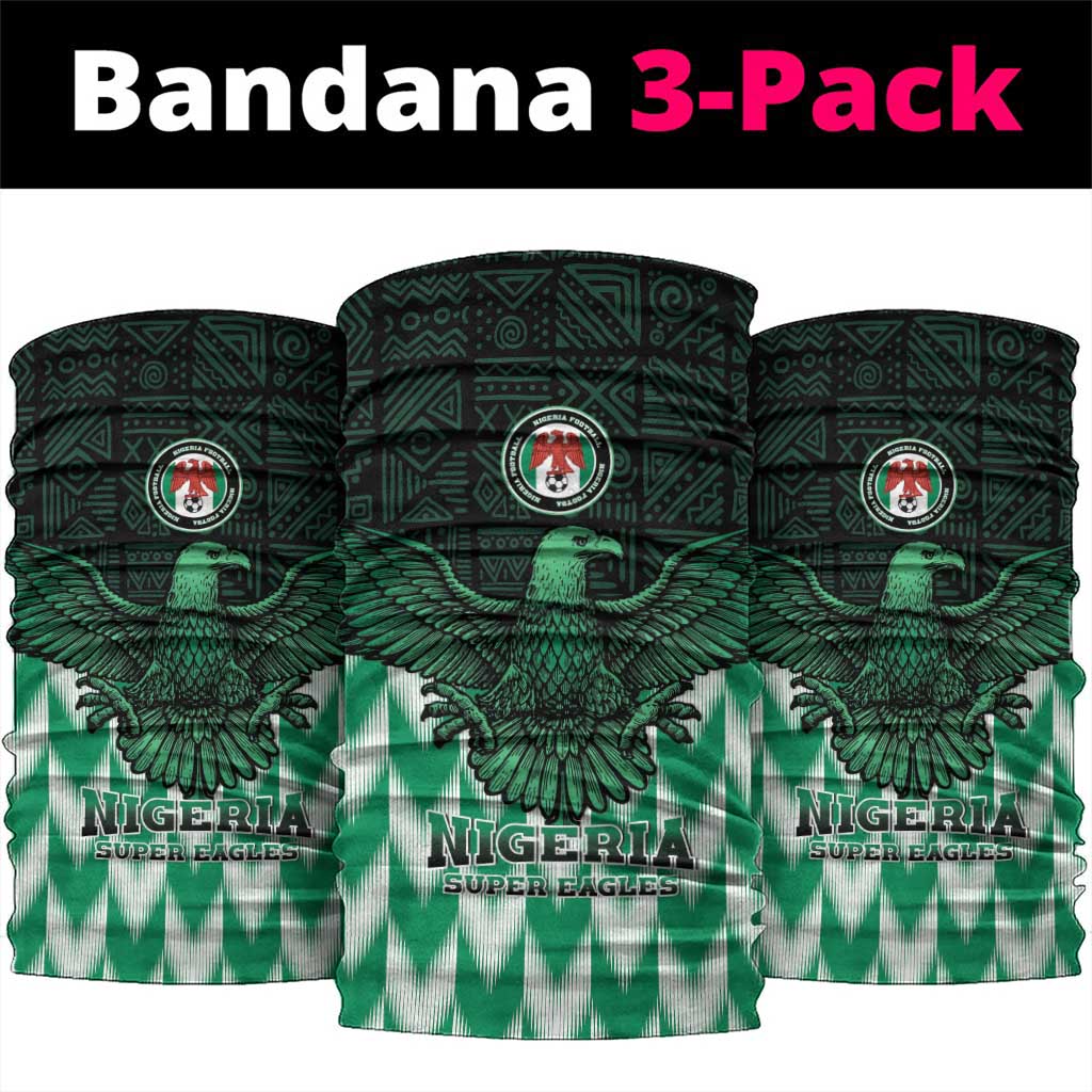 Nigeria Football Neck Gaiter African Pattern LT15