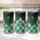 Custom Nigeria Football Tumbler Cup African Pattern