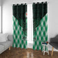 Custom Nigeria Football Window Curtain African Pattern