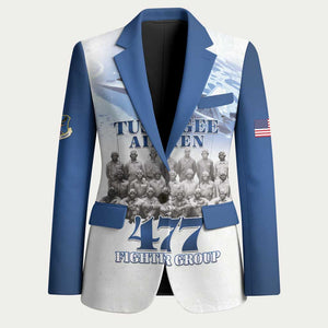 Blue Heritage Tuskegee Airmen Blazer 477th Fighter Group