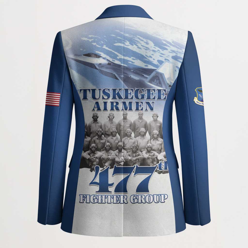 Blue Heritage Tuskegee Airmen Blazer 477th Fighter Group