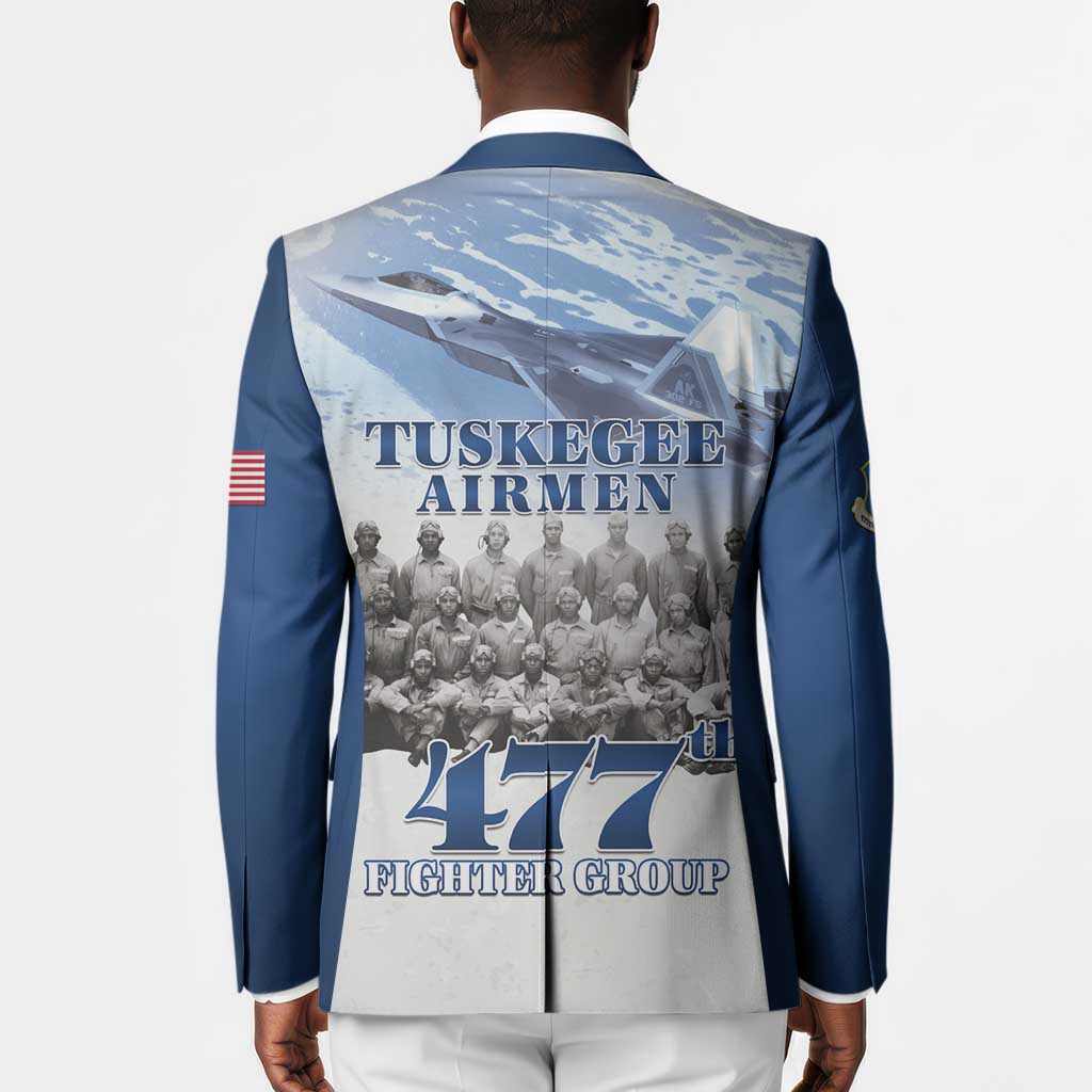 Blue Heritage Tuskegee Airmen Blazer 477th Fighter Group