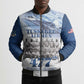 Blue Heritage Tuskegee Airmen Bomber Puffer Jacket 477th Fighter Group