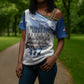 Blue Heritage Tuskegee Airmen Cross Shoulder Shirt 477th Fighter Group