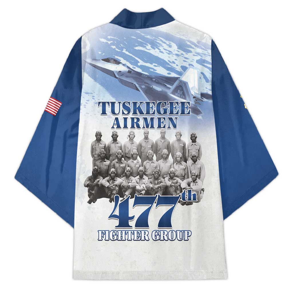 Blue Heritage Tuskegee Airmen Kimono 477th Fighter Group