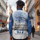 Tuskegee Airmen 477th Fighter Group Long Sleeve Button Shirt Blue Heritage - African Pride