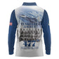 Tuskegee Airmen 477th Fighter Group Long Sleeve Polo Shirt Blue Heritage - African Pride