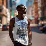 Tuskegee Airmen 477th Fighter Group Men Tank Top Blue Heritage - African Pride