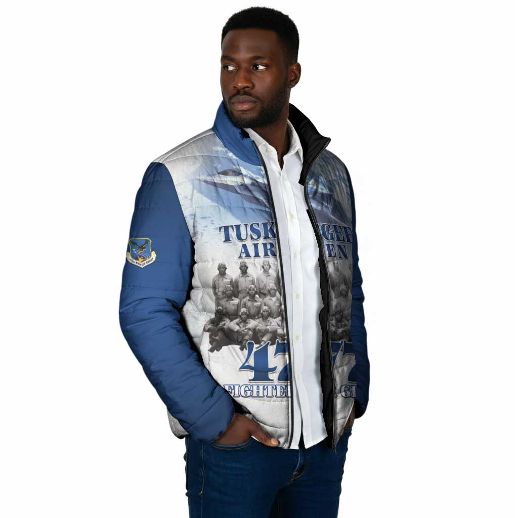 Blue Heritage Tuskegee Airmen Padded Jacket 477th Fighter Group