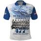 Tuskegee Airmen 477th Fighter Group Polo Shirt Blue Heritage LT15
