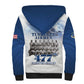 Tuskegee Airmen 477th Fighter Group Sherpa Hoodie Blue Heritage - African Pride