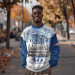 Tuskegee Airmen 477th Fighter Group Sweatshirt Blue Heritage - African Pride