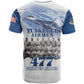 Tuskegee Airmen 477th Fighter Group T shirt Blue Heritage LT15