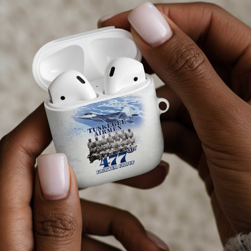 Tuskegee Airmen 477th Fighter Group AirPods Case Blue Sky Heritage