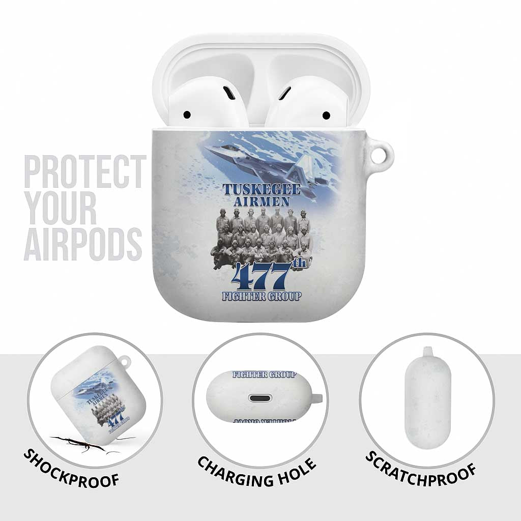Tuskegee Airmen 477th Fighter Group AirPods Case Blue Sky Heritage