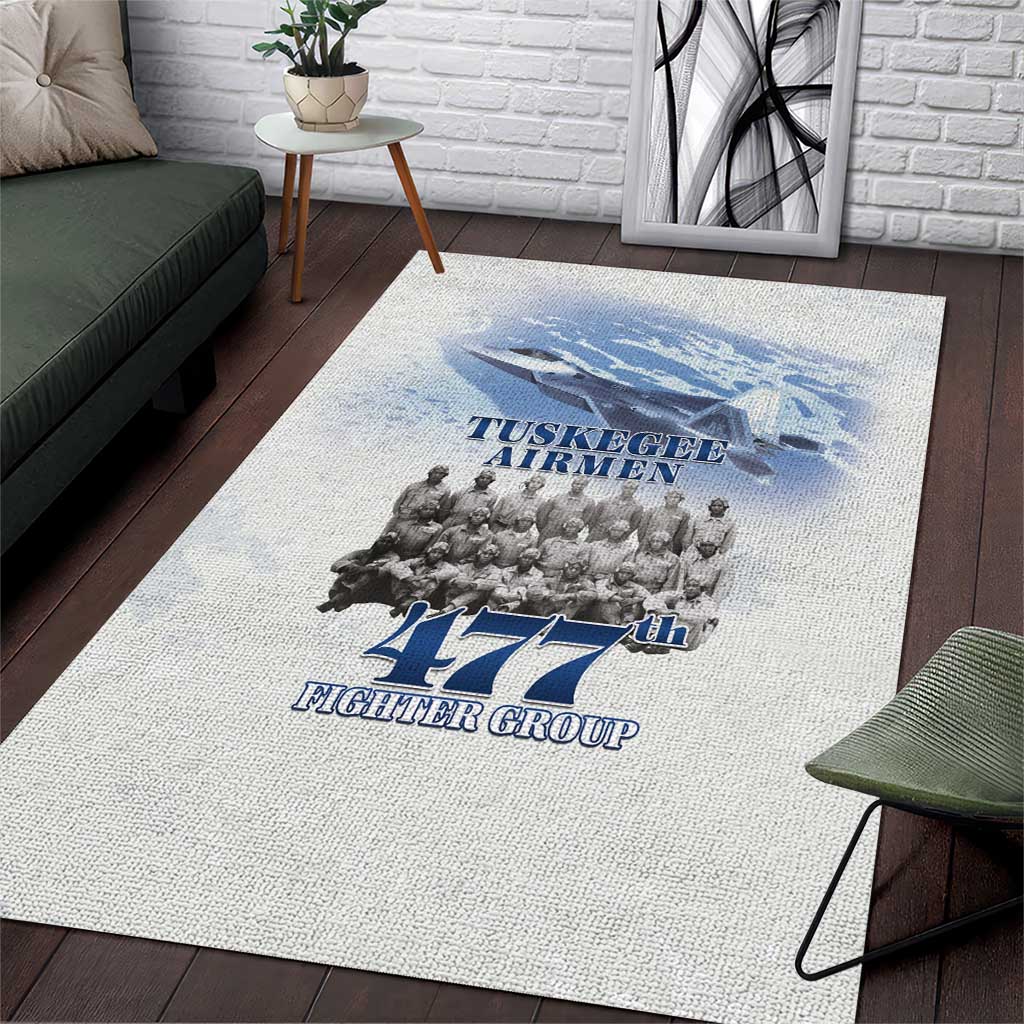Tuskegee Airmen WWII Heroes Area Rug 477th Fighter Group - African Pride