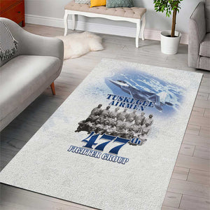 Tuskegee Airmen WWII Heroes Area Rug 477th Fighter Group - African Pride
