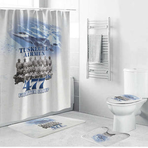 Tuskegee Airmen 477th Fighter Group Bathroom Set Blue Sky Heritage