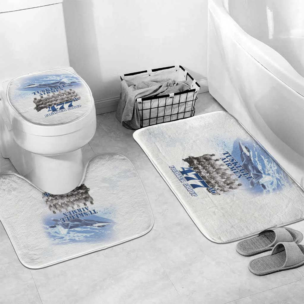 Tuskegee Airmen 477th Fighter Group Bathroom Set Blue Sky Heritage