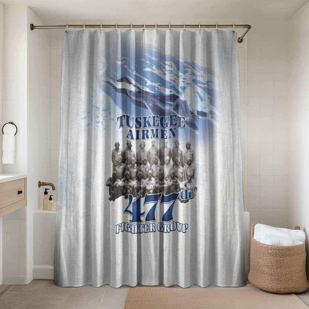 Tuskegee Airmen 477th Fighter Group Bathroom Set Blue Sky Heritage