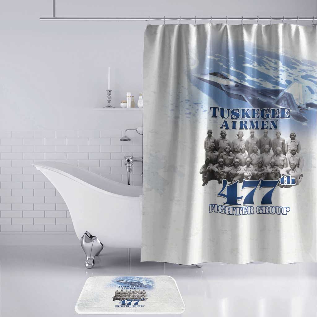 Tuskegee Airmen 477th Fighter Group Bathroom Set Blue Sky Heritage
