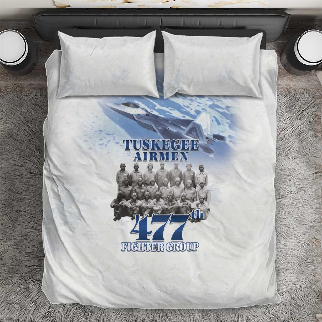 Tuskegee Airmen WWII Heroes Bedding Set 477th Fighter Group - African Pride