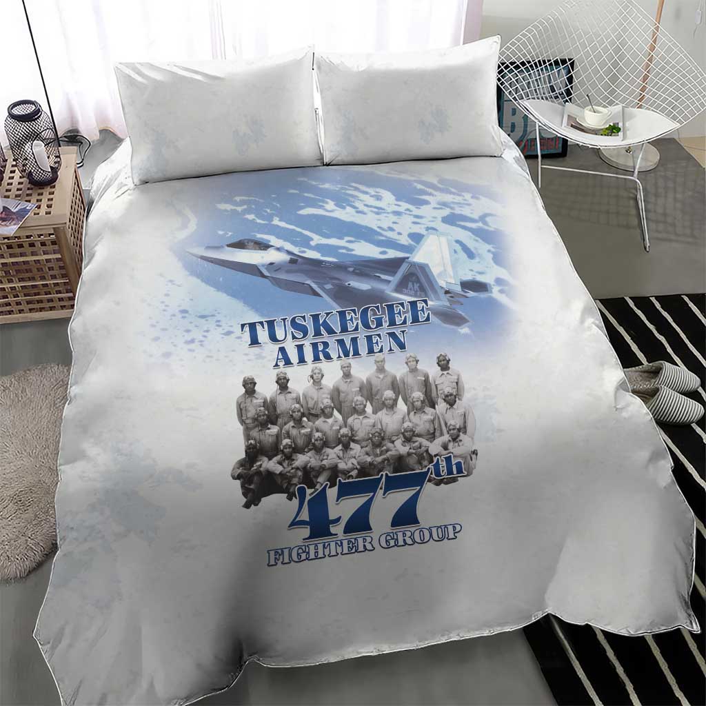 Tuskegee Airmen WWII Heroes Bedding Set 477th Fighter Group - African Pride