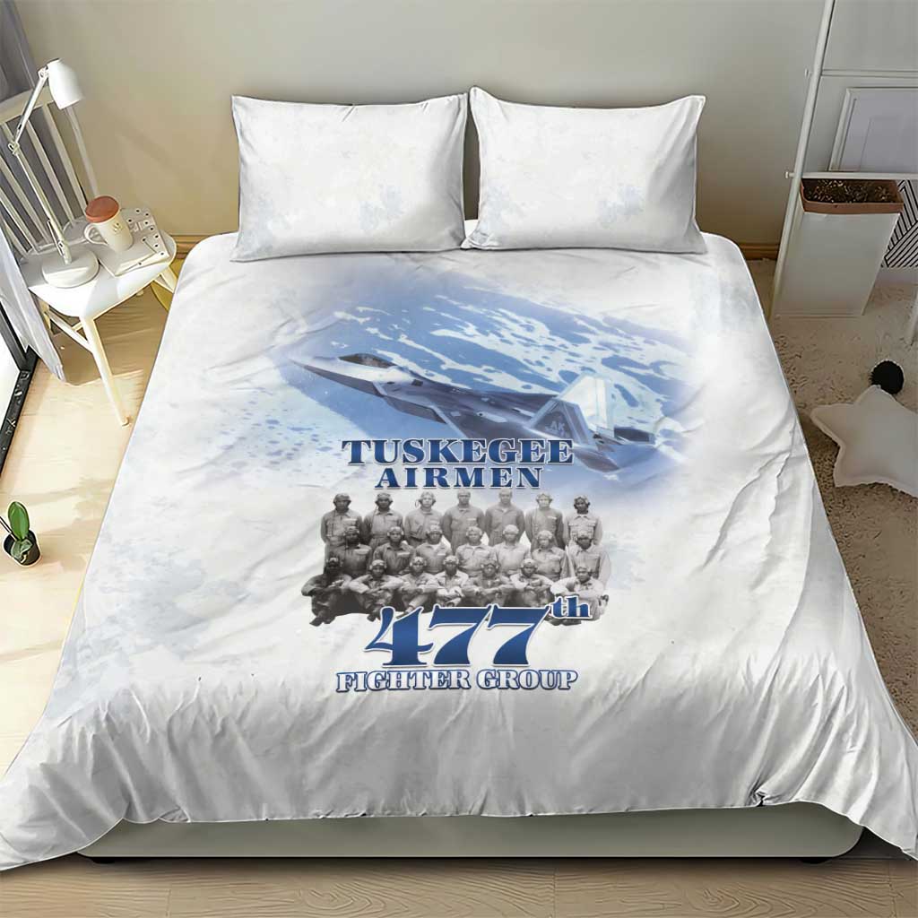 Tuskegee Airmen WWII Heroes Bedding Set 477th Fighter Group - African Pride
