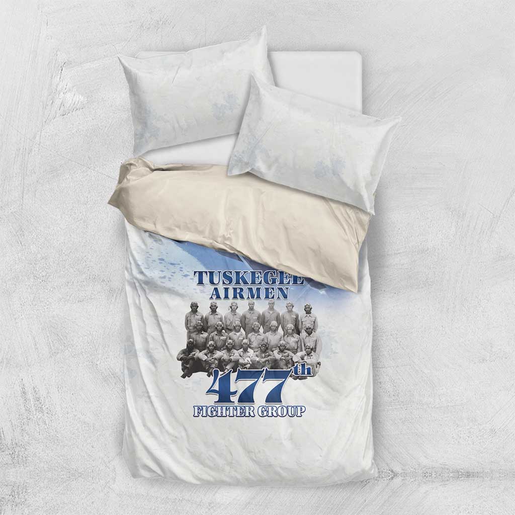 Tuskegee Airmen WWII Heroes Bedding Set 477th Fighter Group - African Pride