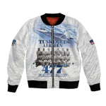 Tuskegee Airmen WWII Heroes Bomber Jacket 477th Fighter Group - African Pride