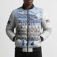 Tuskegee Airmen 477th Fighter Group Bomber Puffer Jacket Blue Sky Heritage