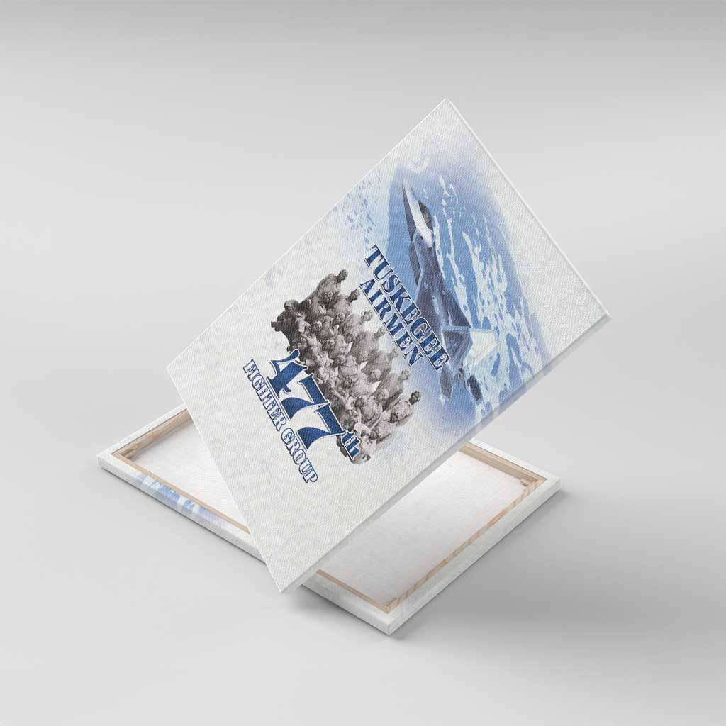 Tuskegee Airmen WWII Heroes Canvas Wall Art 477th Fighter Group - African Pride