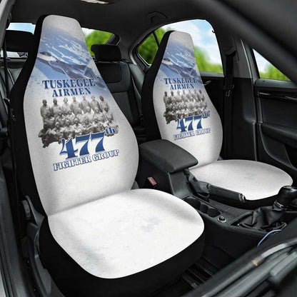 Tuskegee Airmen WWII Heroes Car Seat Cover 477th Fighter Group - African Pride