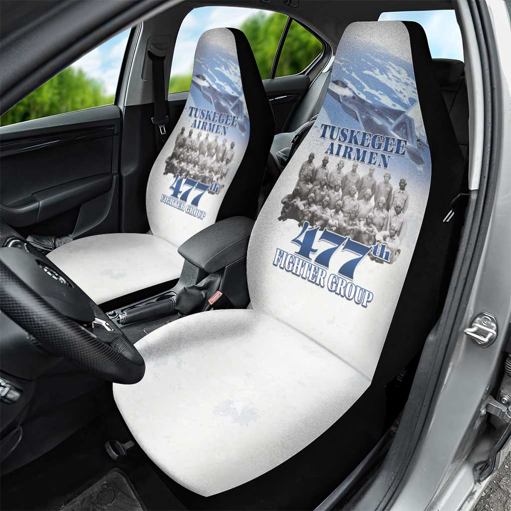 Tuskegee Airmen WWII Heroes Car Seat Cover 477th Fighter Group - African Pride