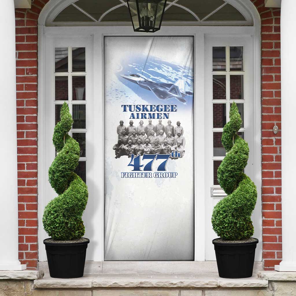Tuskegee Airmen 477th Fighter Group Door Cover Blue Sky Heritage