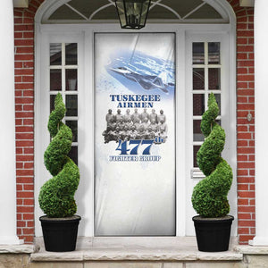 Tuskegee Airmen 477th Fighter Group Door Cover Blue Sky Heritage
