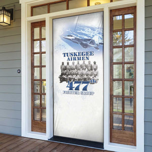 Tuskegee Airmen 477th Fighter Group Door Cover Blue Sky Heritage