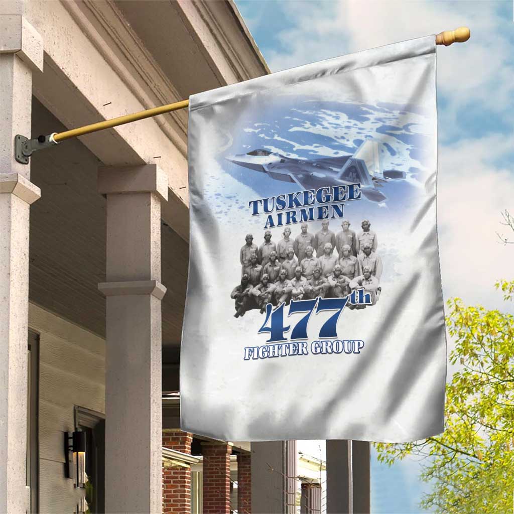 Tuskegee Airmen WWII Heroes Garden Flag 477th Fighter Group - African Pride