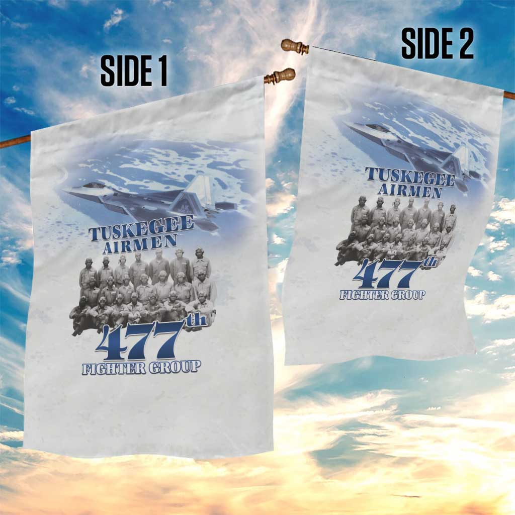 Tuskegee Airmen WWII Heroes Garden Flag 477th Fighter Group - African Pride