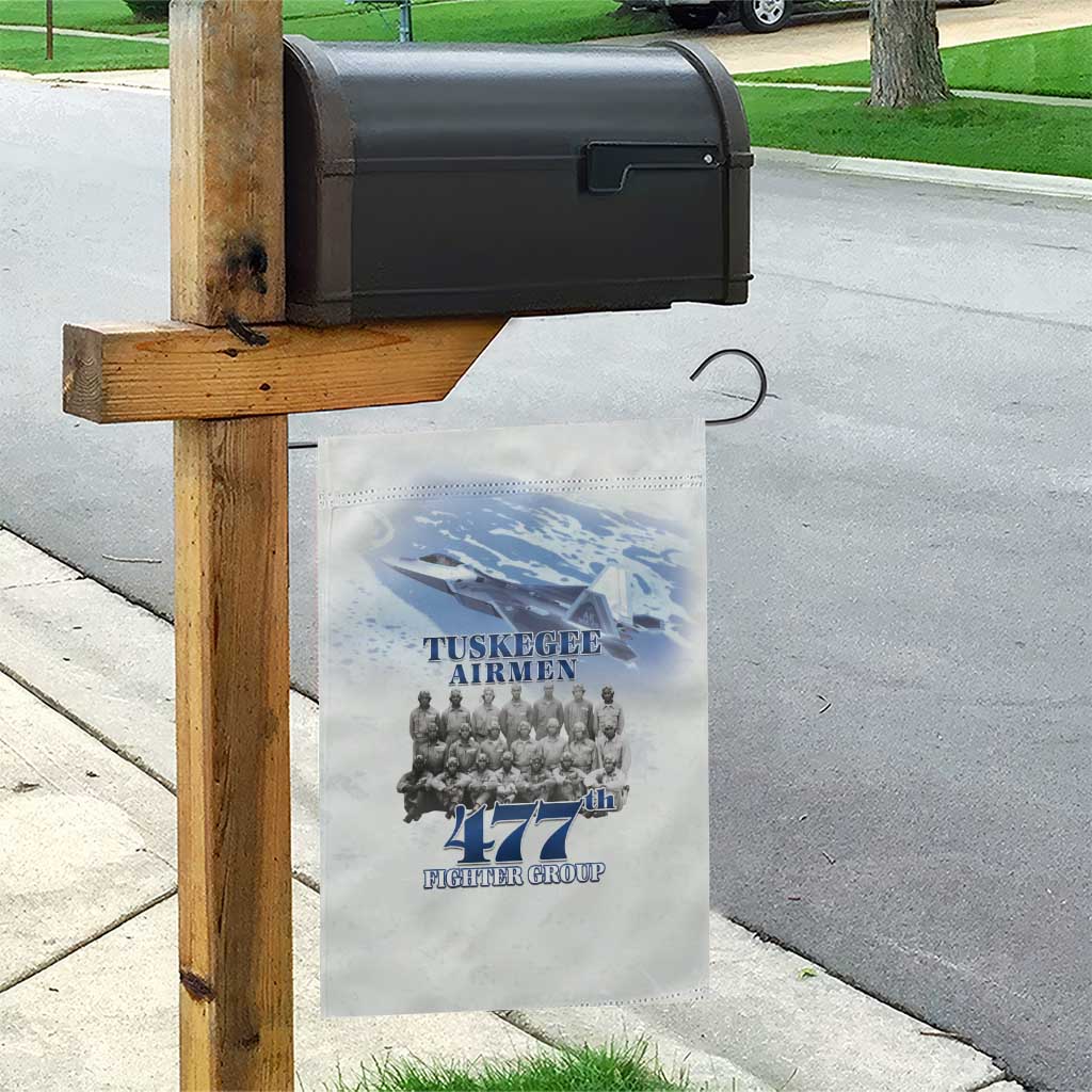 Tuskegee Airmen WWII Heroes Garden Flag 477th Fighter Group - African Pride