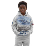 Tuskegee Airmen WWII Heroes Kid Hoodie 477th Fighter Group - African Pride