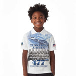 Tuskegee Airmen WWII Heroes Kid Polo Shirt 477th Fighter Group - African Pride
