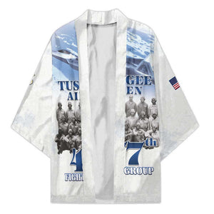 Tuskegee Airmen 477th Fighter Group Kimono Blue Sky Heritage