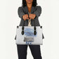 Tuskegee Airmen 477th Fighter Group Leather Bag Blue Sky Heritage