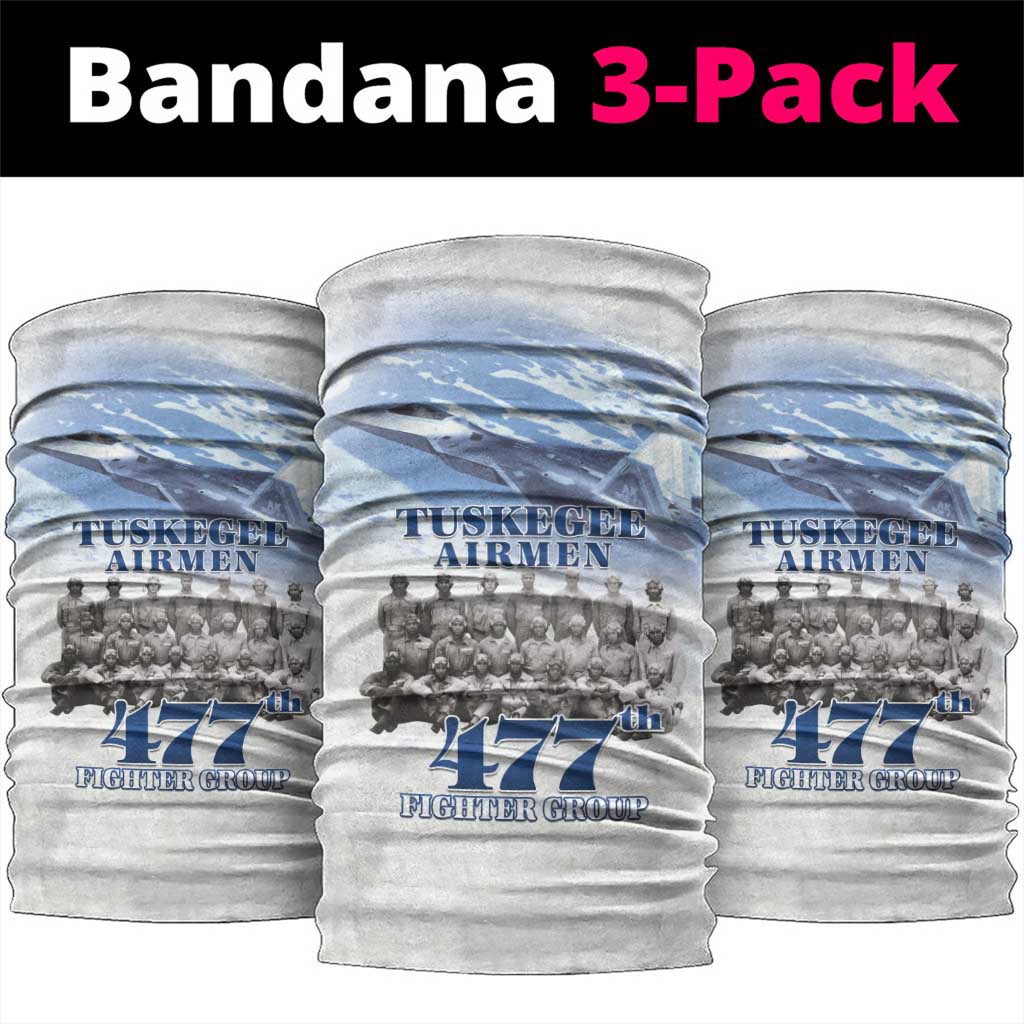 Tuskegee Airmen WWII Heroes Neck Gaiter 477th Fighter Group - African Pride