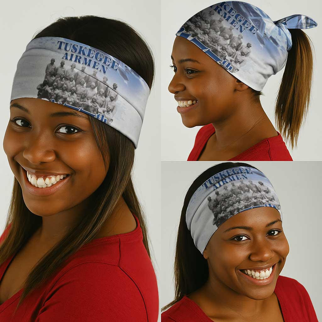 Tuskegee Airmen WWII Heroes Neck Gaiter 477th Fighter Group - African Pride